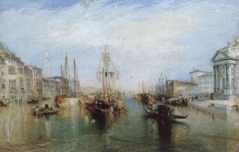 J.M.W. Turner grand canal oil painting picture